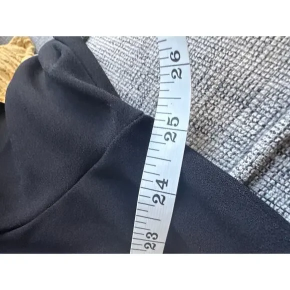 City Chic Refinity Knot 3/4 Sleeve V-Neck Knee Length Little Black Dress 18 NWT - Picture 10 of 11